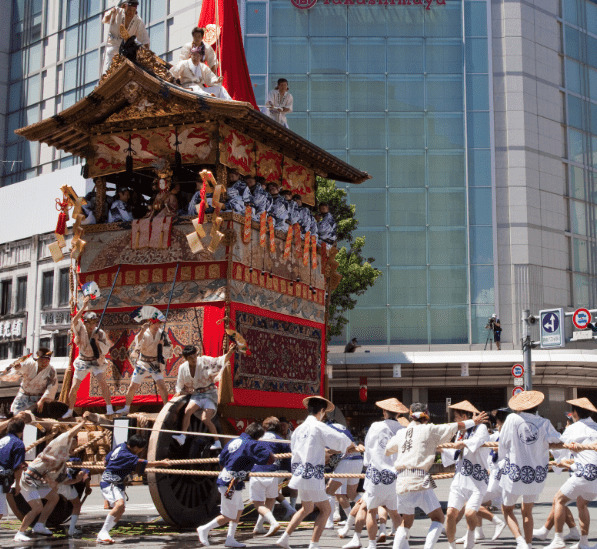 祇園祭3年ぶりの山鉾巡航